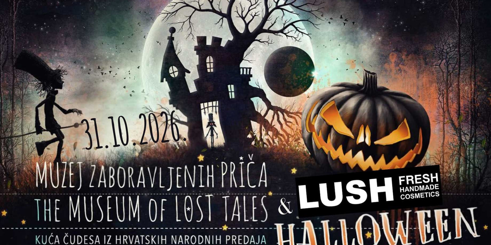 Halloween u Muzeju zaboravljenih priča uz LUSH radionice!