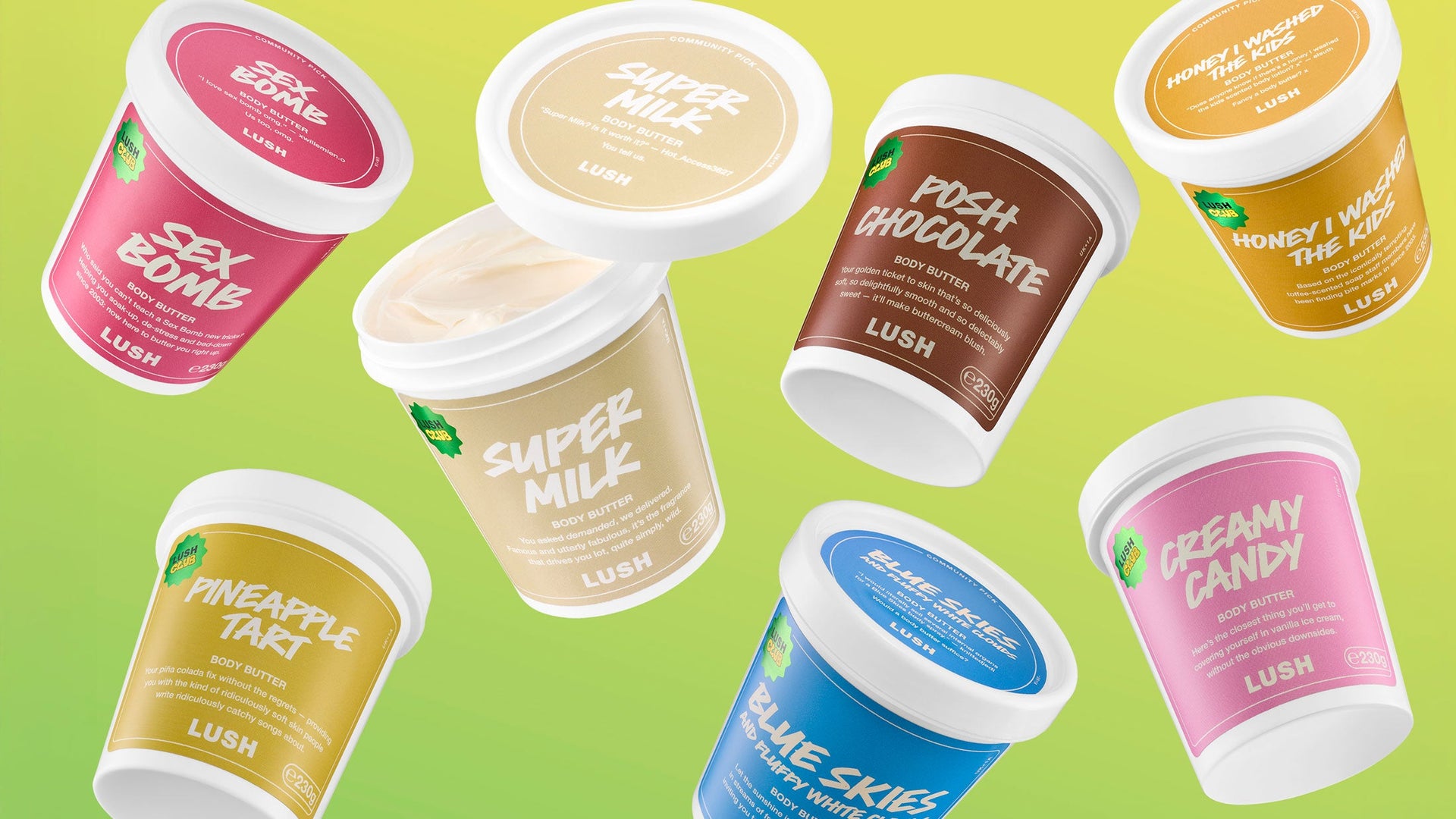 Lush Club maslaci za tijelo