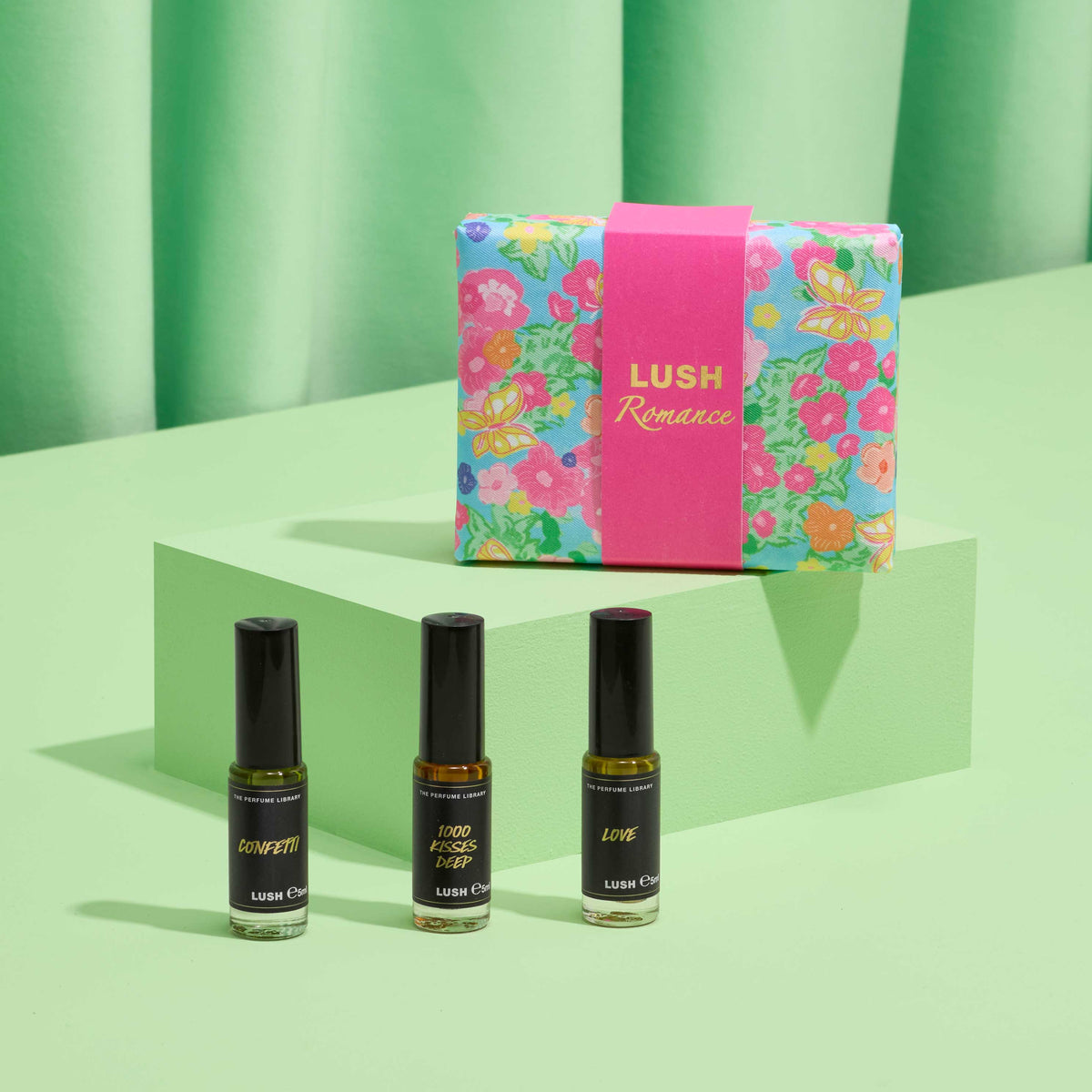 Lush Romance: perfume Discovery Box