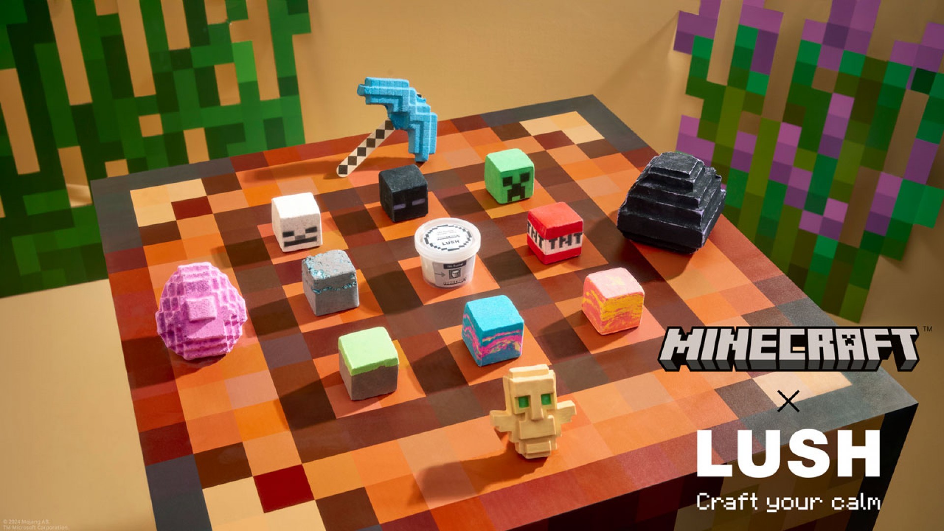 Lush x Minecraft